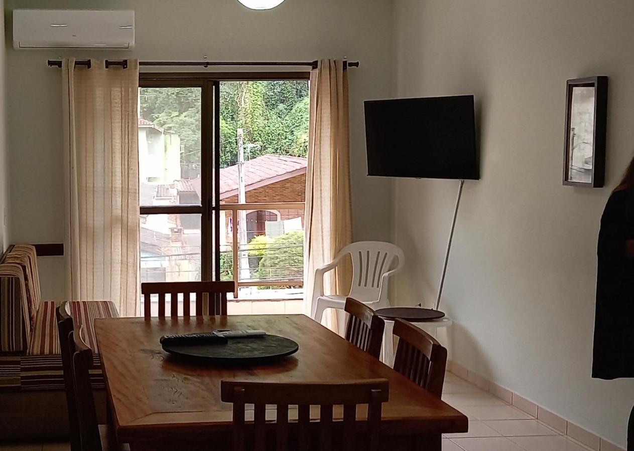 Apartamento Climatizado A 150 Metros Da Praia Ubatuba Exterior foto
